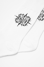 Load image into Gallery viewer, GRAVEYARD SOCKS 3 PACK (WHITE)
