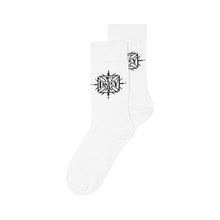 Load image into Gallery viewer, GRAVEYARD SOCKS 3 PACK (WHITE)
