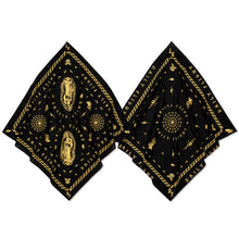 Load image into Gallery viewer, DF BANDANA (2 PACK) BLACK/YELLOW
