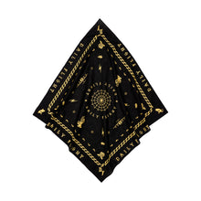 Load image into Gallery viewer, DF BANDANA (2 PACK) BLACK/YELLOW
